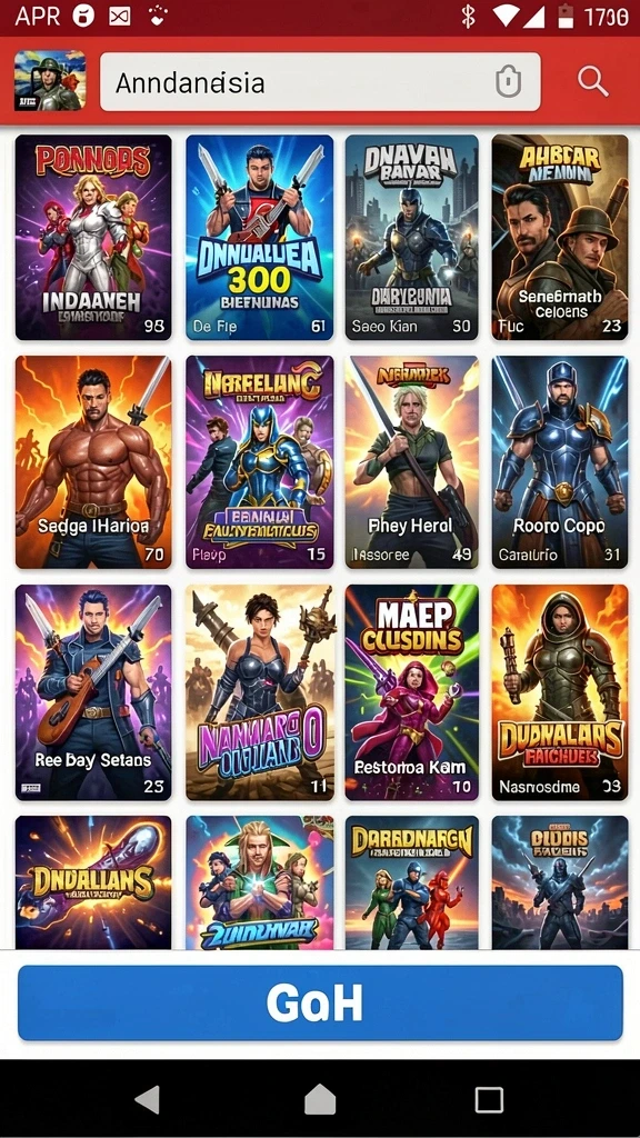 Tangkapan layar interaksi dengan karakter dalam game.