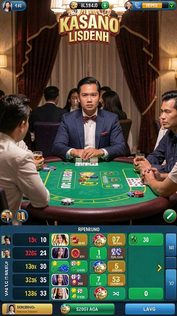 Tampilan layar utama 333V yang menarik.