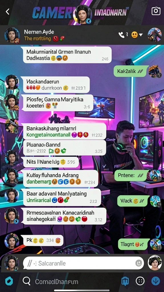 Karakter-karakter unik yang bisa dipilih dalam permainan.