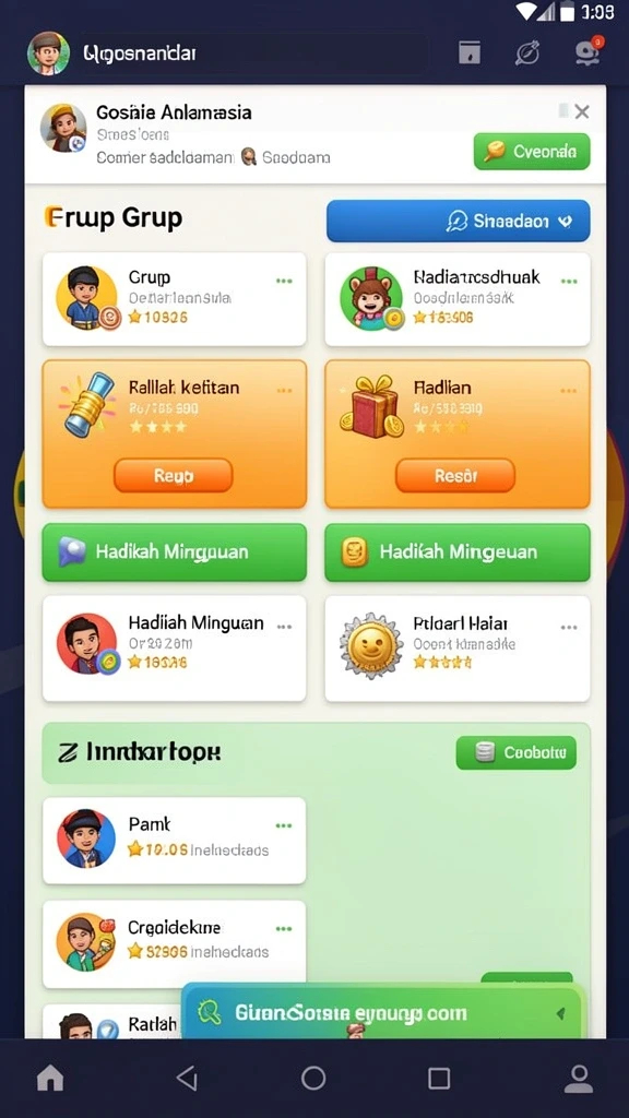 Mode multiplayer yang menambah keseruan permainan.