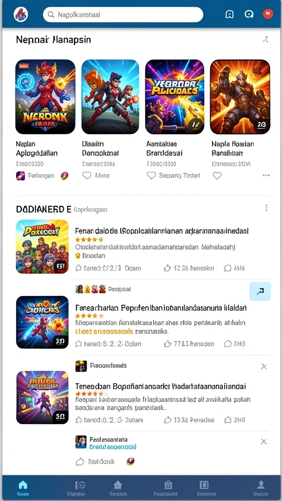 Tampilan antarmuka yang menarik dan interaktif.