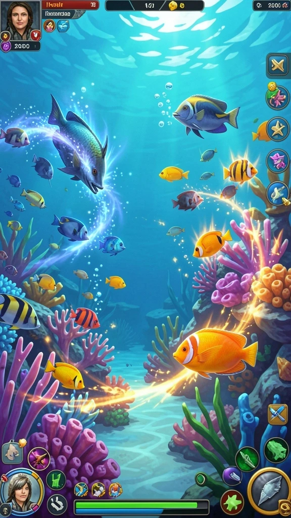 Fitur multiplayer yang memungkinkan interaksi antar pemain.