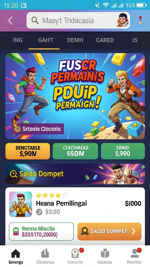 Momen seru saat bertempur di dunia virtual.