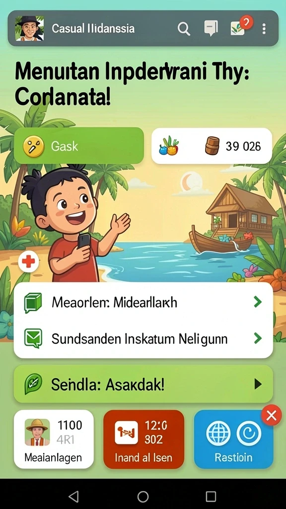 Tampilan antarmuka yang menarik dan ramah pengguna.