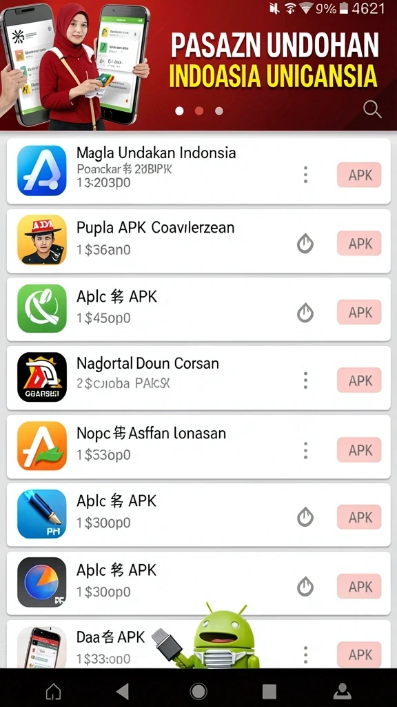 Tampilan antarmuka aplikasi GRANAT88 yang menarik.