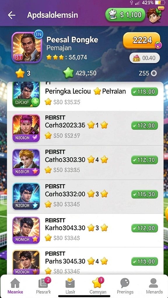 Beragam permainan seru menunggu untuk dimainkan.