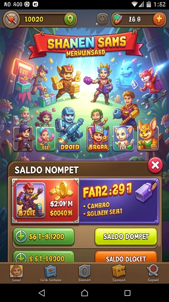 Beragam pilihan game dari berbagai genre.