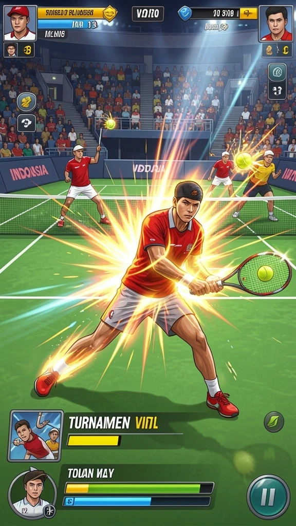 Fitur multiplayer yang memungkinkan bermain bersama teman.