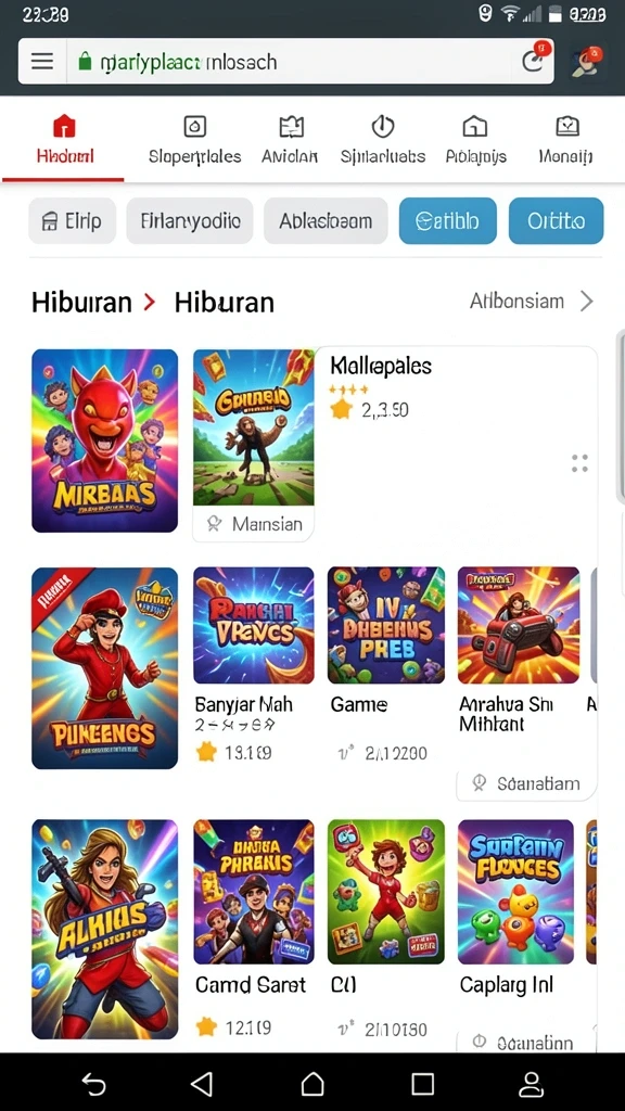 Menunjukkan pemain yang sedang berkompetisi di leaderboard.