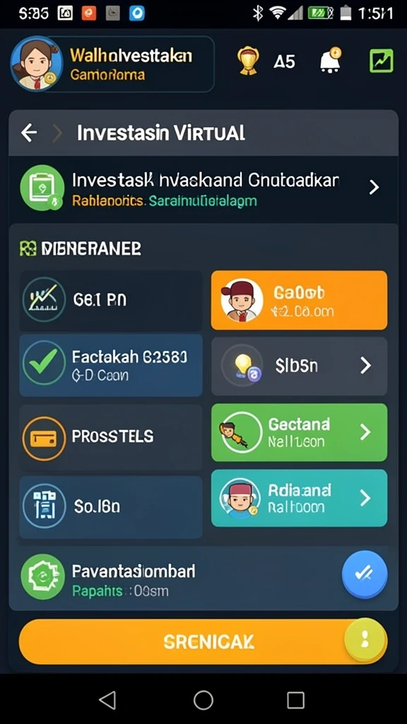 Tampilan antarmuka yang menarik dan mudah dinavigasi.