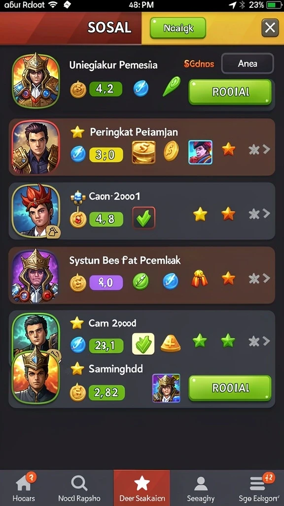 Fitur prediksi angka untuk membantu pengguna.