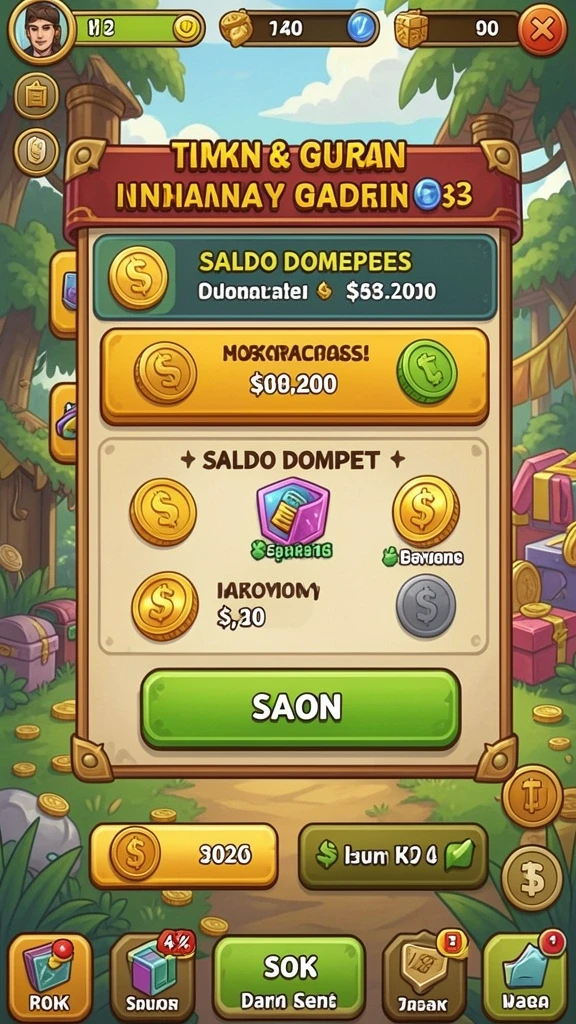 Beragam pilihan permainan kasino dan slot.
