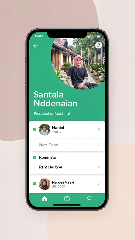 Menu permainan dengan pilihan level yang beragam.