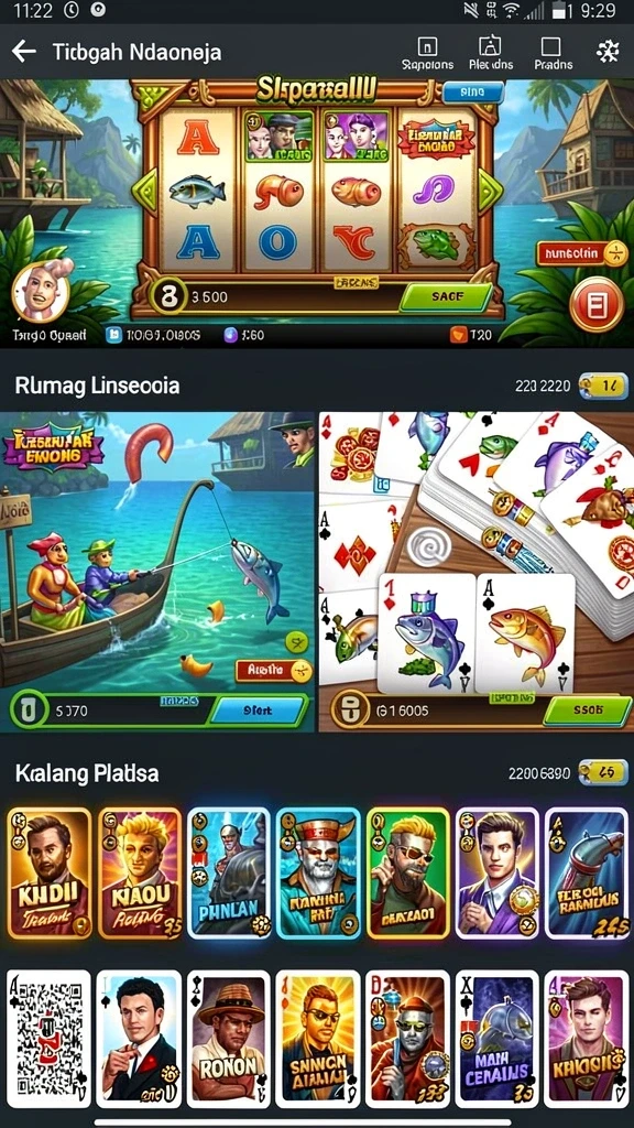 Momen pertempuran epik di dalam game.