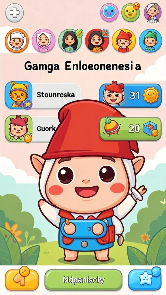 Screenshot menampilkan leaderboard dengan skor tertinggi.