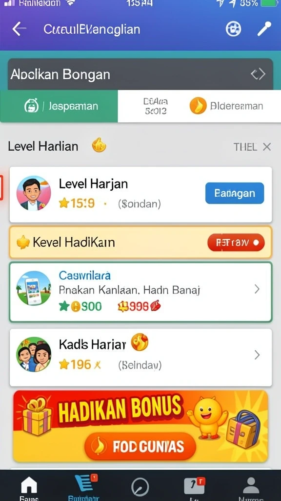 Salah satu karakter unik yang dapat dimainkan.