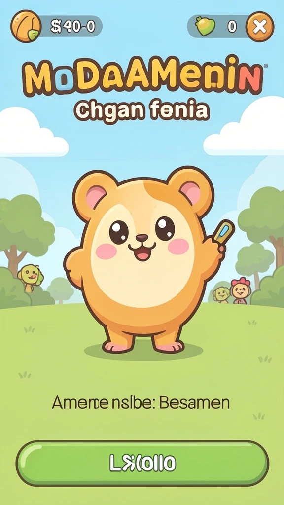 Screenshot menunjukkan grafis yang memukau dalam game.