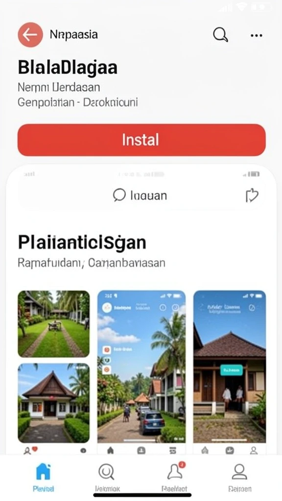 Screenshot gameplay yang menampilkan efek visual menarik.