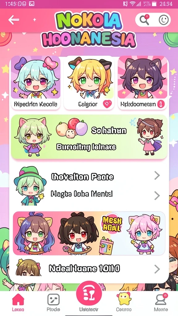 Screenshot antarmuka pengguna yang ramah dan mudah dinavigasi.