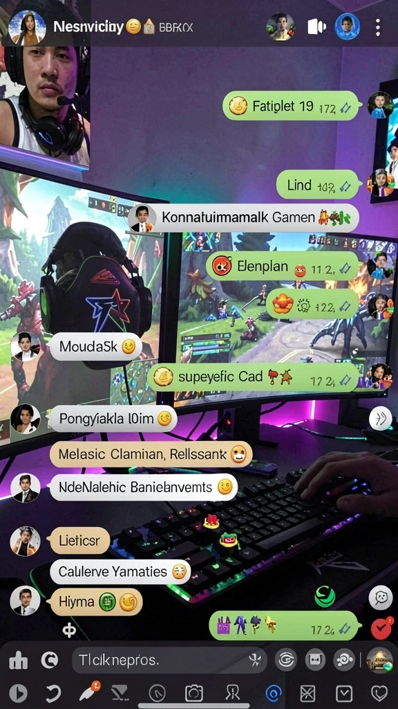 Varian permainan yang beragam dalam aplikasi.