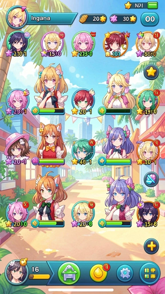 Screenshot menampilkan tampilan antarmuka game yang menarik.
