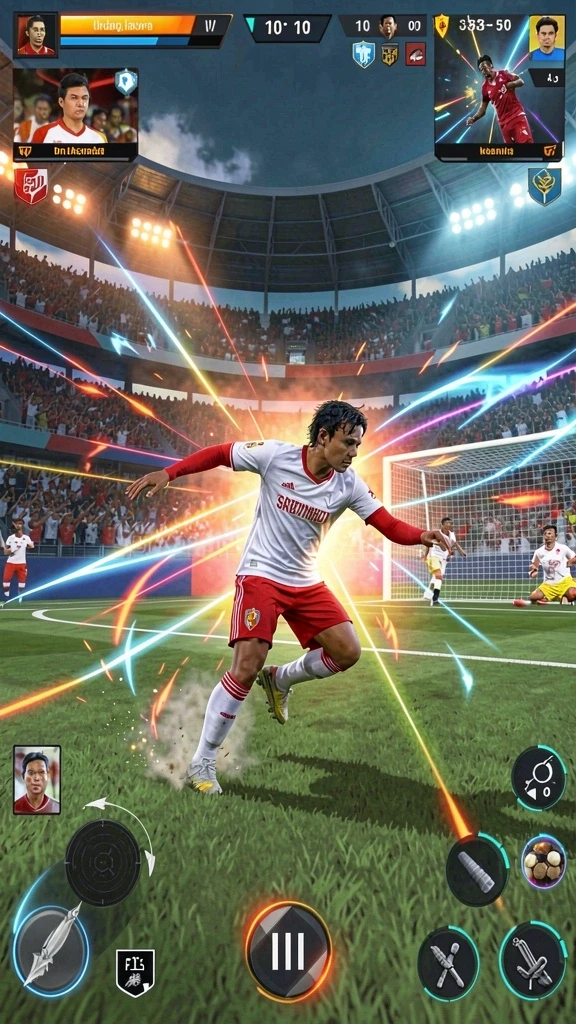 Screenshot memperlihatkan leaderboard dengan skor terbaik.