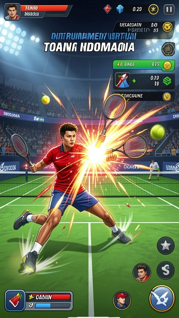 Screenshot menunjukkan variasi level yang menantang.