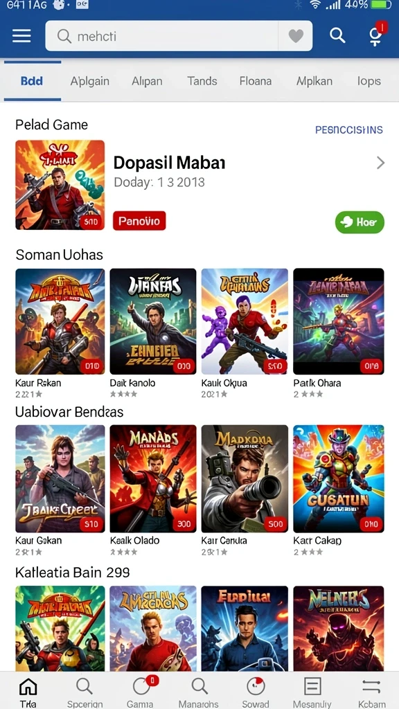 Tampilan antarmuka yang ramah pengguna.