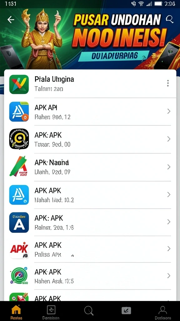 Tampilan grafis yang memukau dan penuh warna.