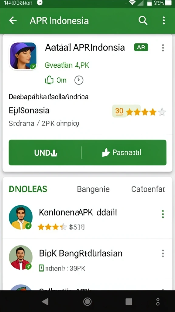 Tampilan antarmuka pengguna yang menarik dan interaktif.