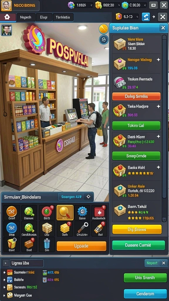 Screenshot menunjukkan tantangan seru dalam game SVIP2.