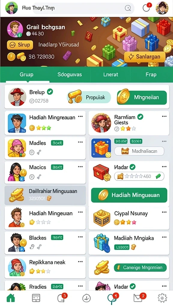 Fitur bonus yang menguntungkan bagi para pemain.