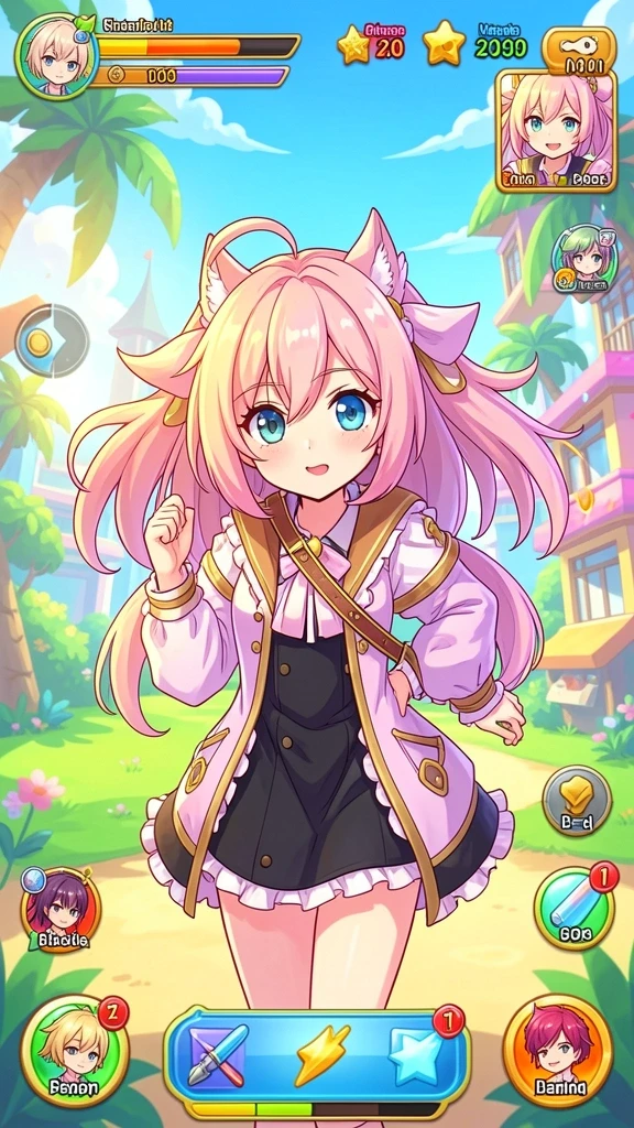 Menampilkan gameplay yang menarik dan seru.