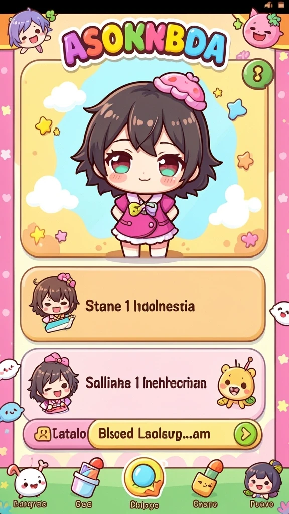 Screenshot ketiga memperlihatkan karakter baru yang menarik.